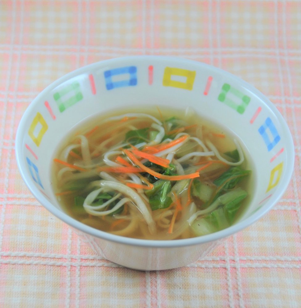 野菜スープ【青森県：五所川原市立学校給食センターおすすめレシピ】