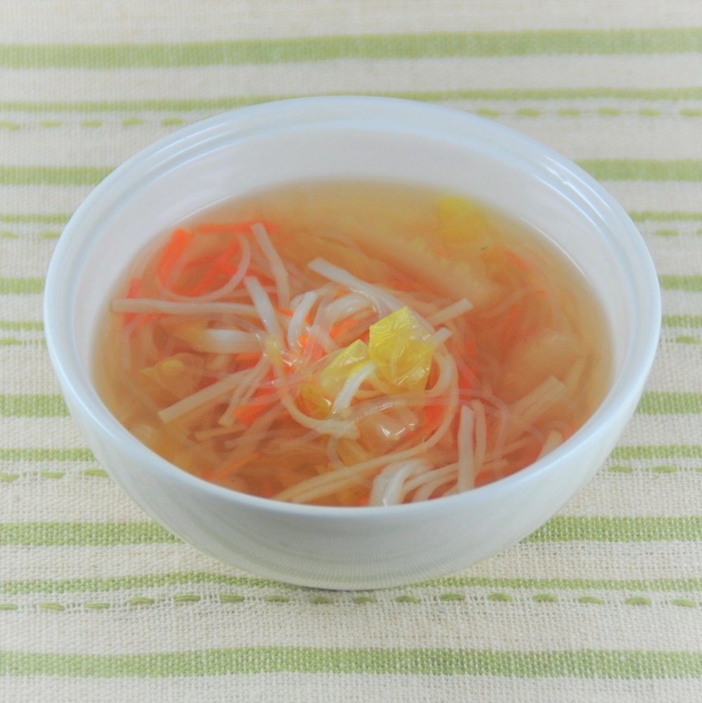春雨スープ【青森県：五所川原市立学校給食センターおすすめレシピ】