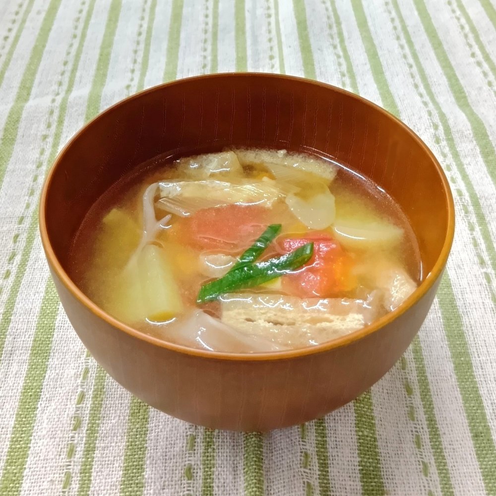 トマトみそ汁