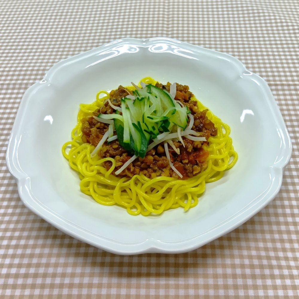 ひよこ豆のジャージャー麺